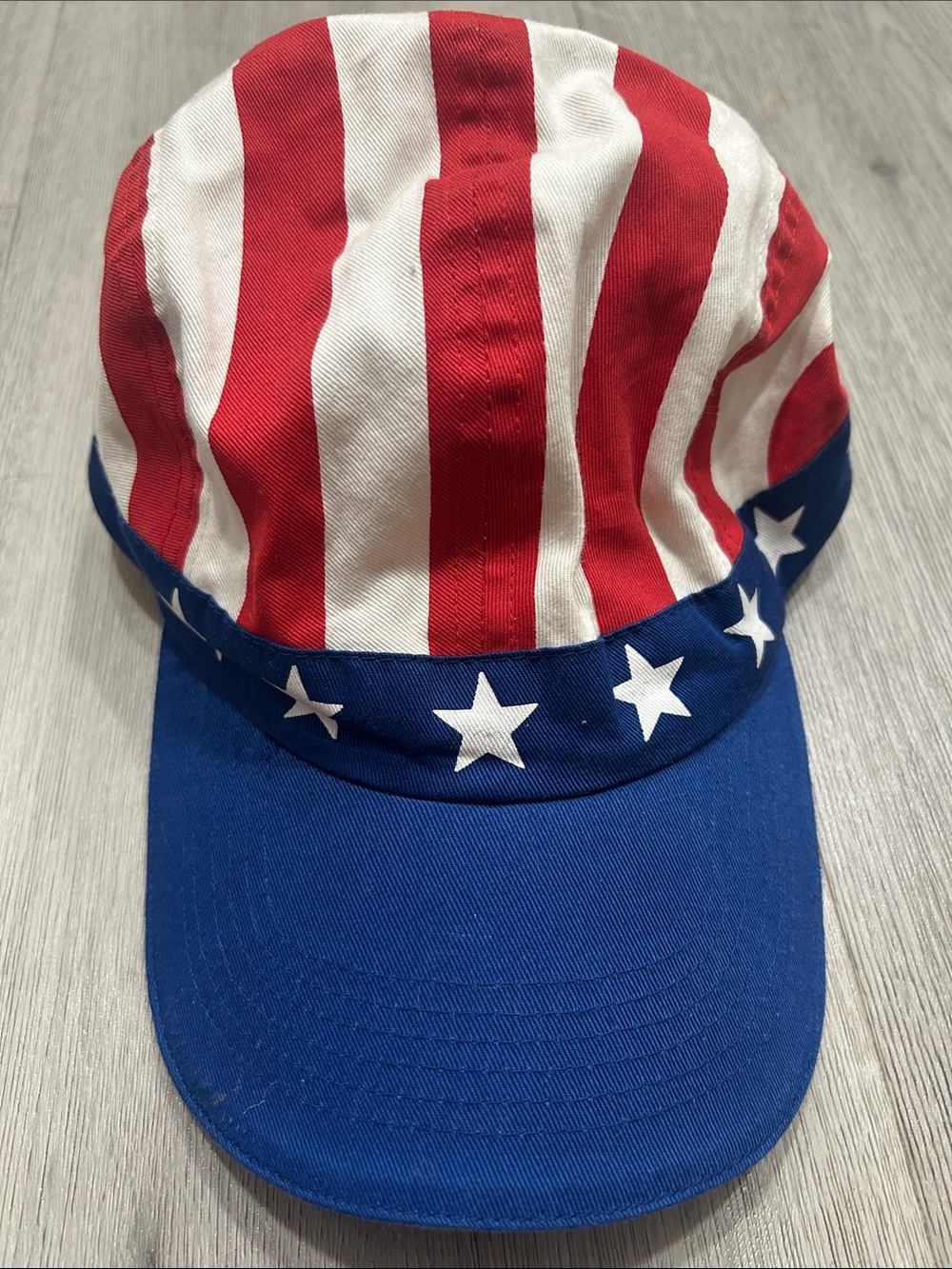 Patriotic Stars & Stripes Baseball Cap - Red, White & Blue- Unisex